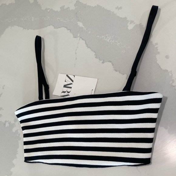 New striped crop top - Picture 3 of 5